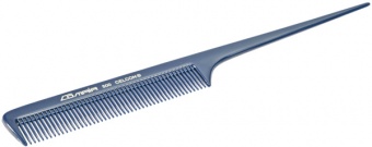 Расческа-хвостик с редкими зубцами синяя фото купить в Москве быстро по всей России