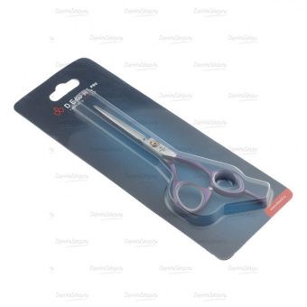 Парикмахерские ножницы DEWAL COLOR STEP прямые 5,5", фиолетовые