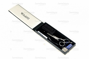 Ножницы парикмахерские прямые Saab Cross фотография 