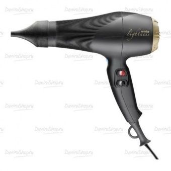 Фен  Ermila Premium Edition lightness, черный матовый, 2000 Вт, ионизация, 2 насадки