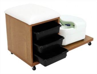 тумба на колесах для педикюра med-mos luisa-1 купить в Denirashop.ru