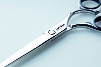 парикмахерские ножницы jaguar cj4 plus прямые 5,5" в магазине Denirashop.ru