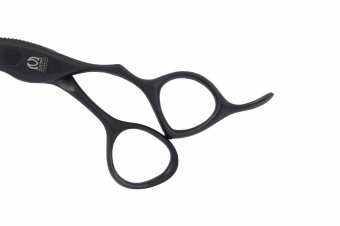 парикмахерские ножницы fit puffin 6.5 black edition в магазине Denirashop.ru