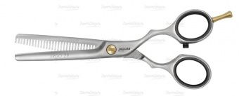 парикмахерские ножницы ergo 28 филировочные 5.5" jaguar 83855 в магазине Denirashop.ru