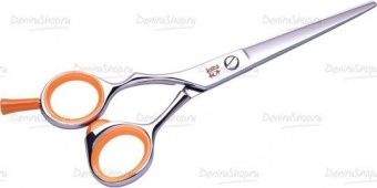 Парикмахерские ножницы TAYO  ORANGE прямые 5,0"  для левши