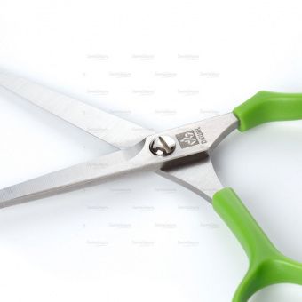 Парикмахерские EASY STEP ножницы прямые с микронасечками 5.5" DEWAL 9652V-GN-5.5