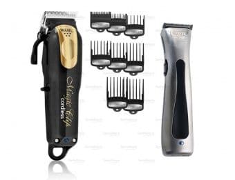     wahl magic clip cordless black & gold +  beret prolithium (),        Denirashop.ru