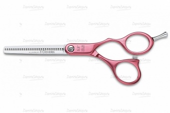 Парикмахерские ножницы филировочные Duraluminium Pink ES 12692 картинка и фото купить в Москве 