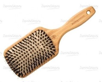 Щётка массажная бамбуковая L ID1677 фото купить по выгодной цене