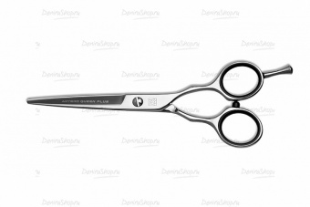 Парикмахерские ножницы прямые Queen T63555 с микронасечкой купить в Москве 
