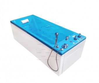 ванна водолечебная «оккервиль» гидро/аэромассажная (с пультом управления) (350/300 л) купить в Denirashop.ru