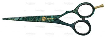 парикмахерские ножницы exotic island прямые 5.5" jaguar 45255-37 в магазине Denirashop.ru