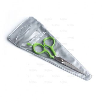 Парикмахерские EASY STEP ножницы прямые с микронасечками 5.5" DEWAL 9652V-GN-5.5