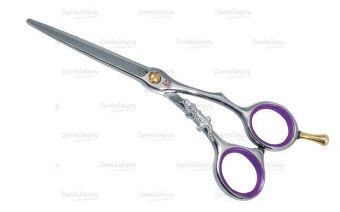 Парикмахерские ножницы TAYO CLASSIC прямые  5,5"  с украшением Алигатор