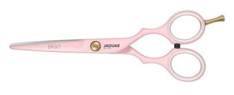 парикмахерские ножницы ergo pink прямые 5.5" jaguar 82255-1 в магазине Denirashop.ru
