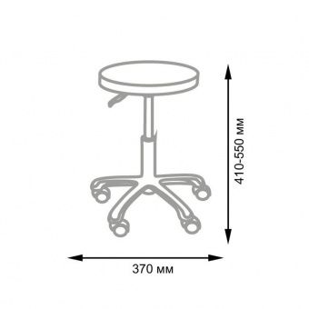 стул мастера астек низкий, хром купить в Denirashop.ru
