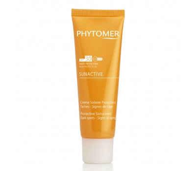 Солнцезащитный крем от пигментных пятен SPF 30 PHYTOMER SUNACTIVE Protective Sunscreen 