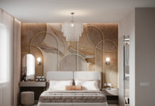 Использование разлиных текстур и материалов в интерьере