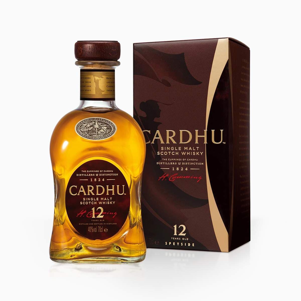 Whisky Cardhu 12 ročná 40% 0,7l