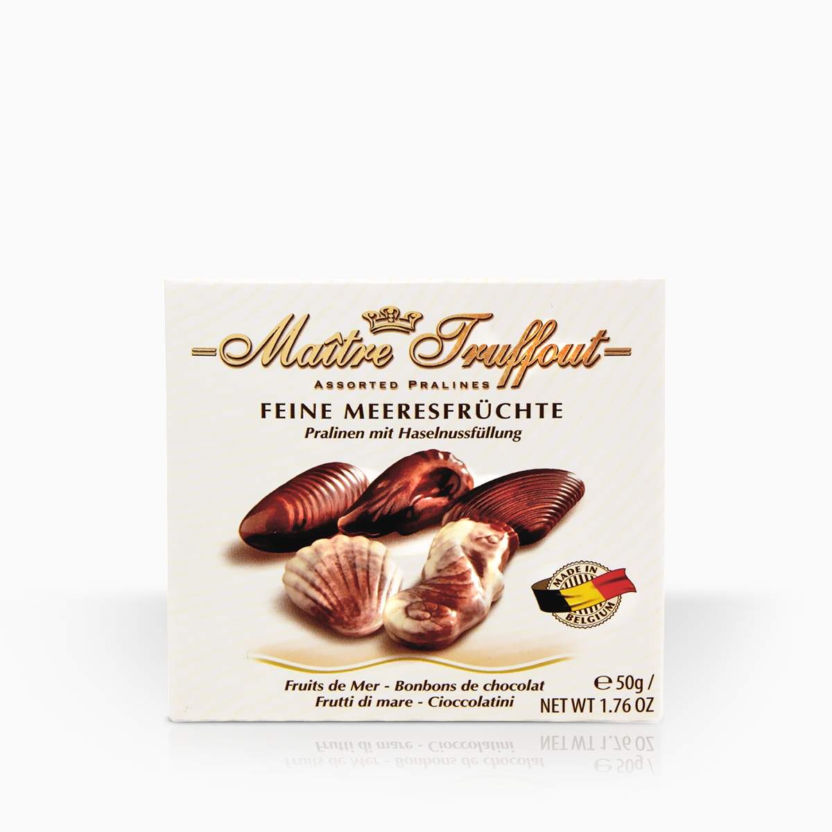 Maitre Truffout belgické pralinky 50g