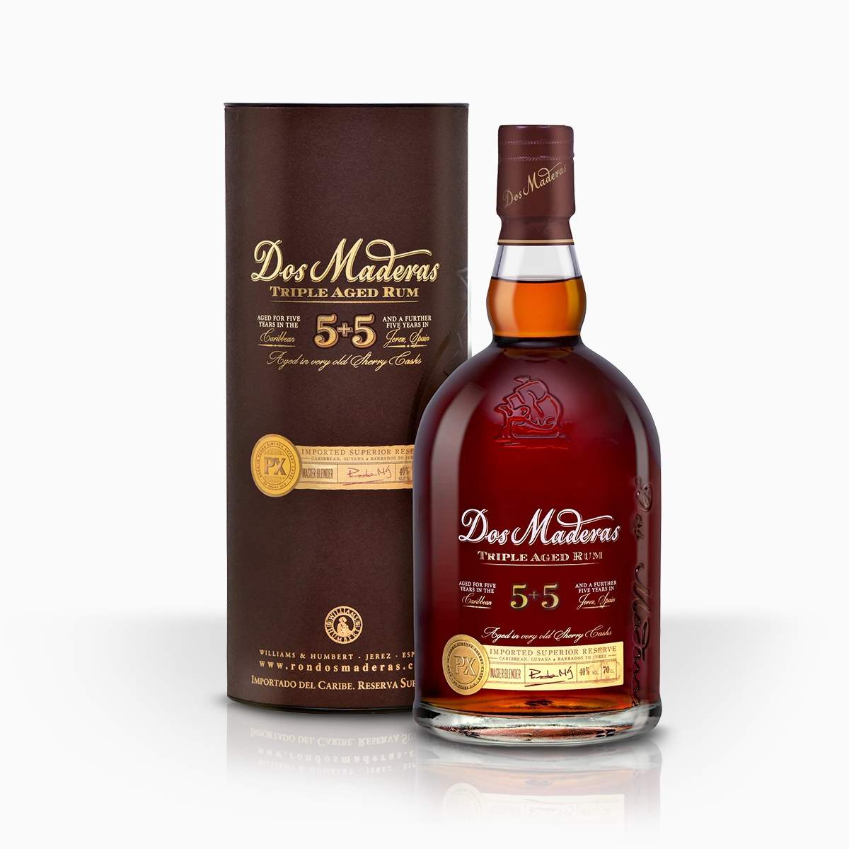 Rum Dos Maderas PX 10YO 40% 0,7l