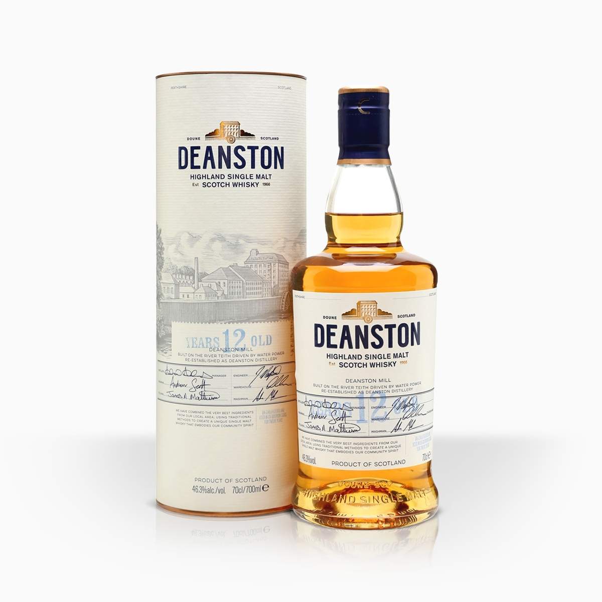 Whisky Deanston 12YO 46,3% 0,7l