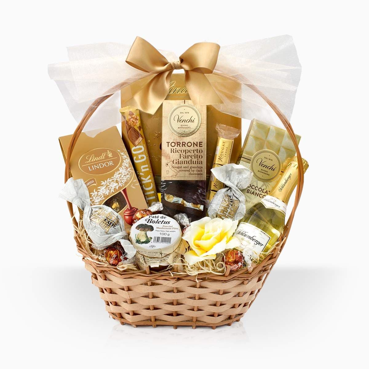 Gift Basket "Small Golden Treasure"