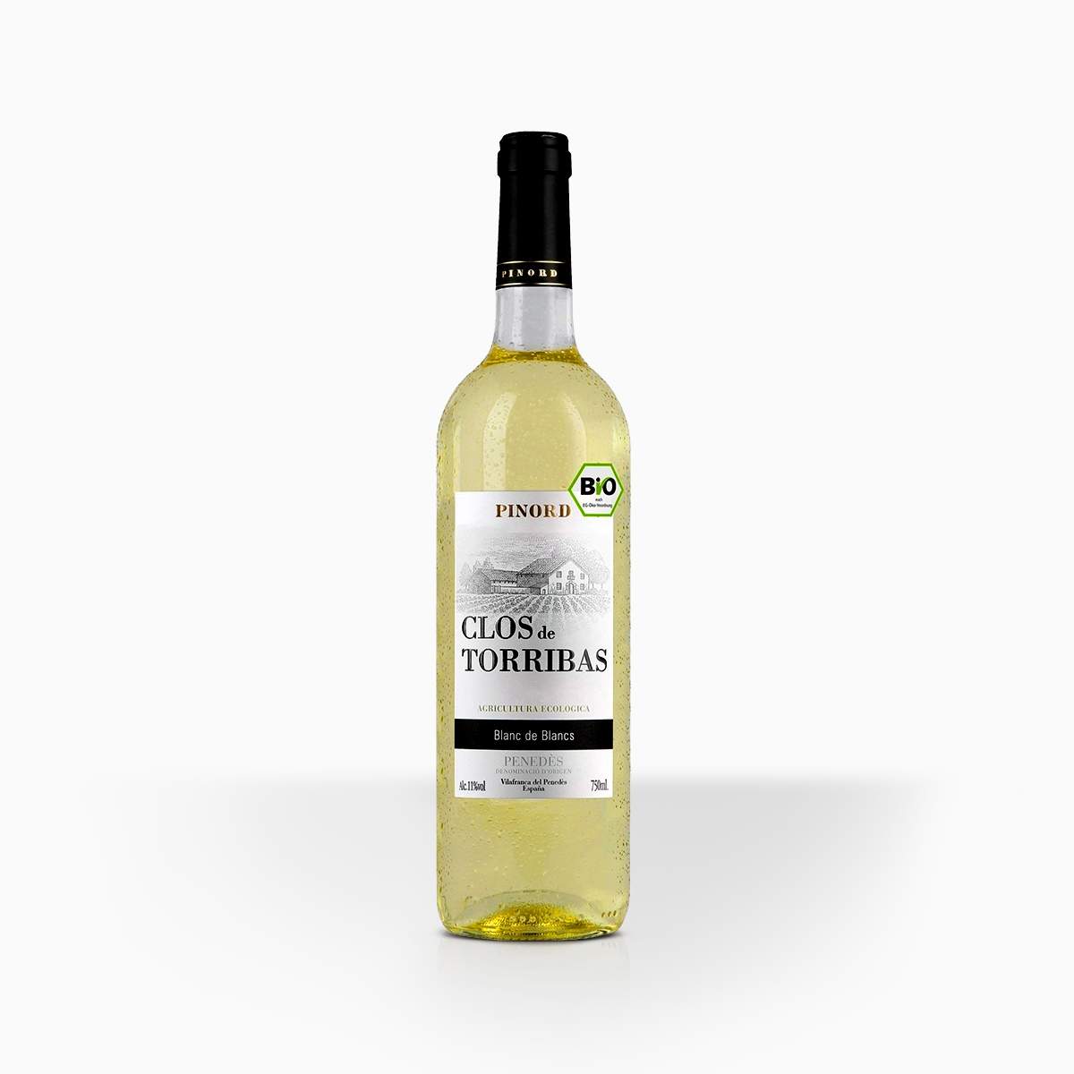 Víno Clos de Torribas Blanc BIO Penedes 11% 0,75l
