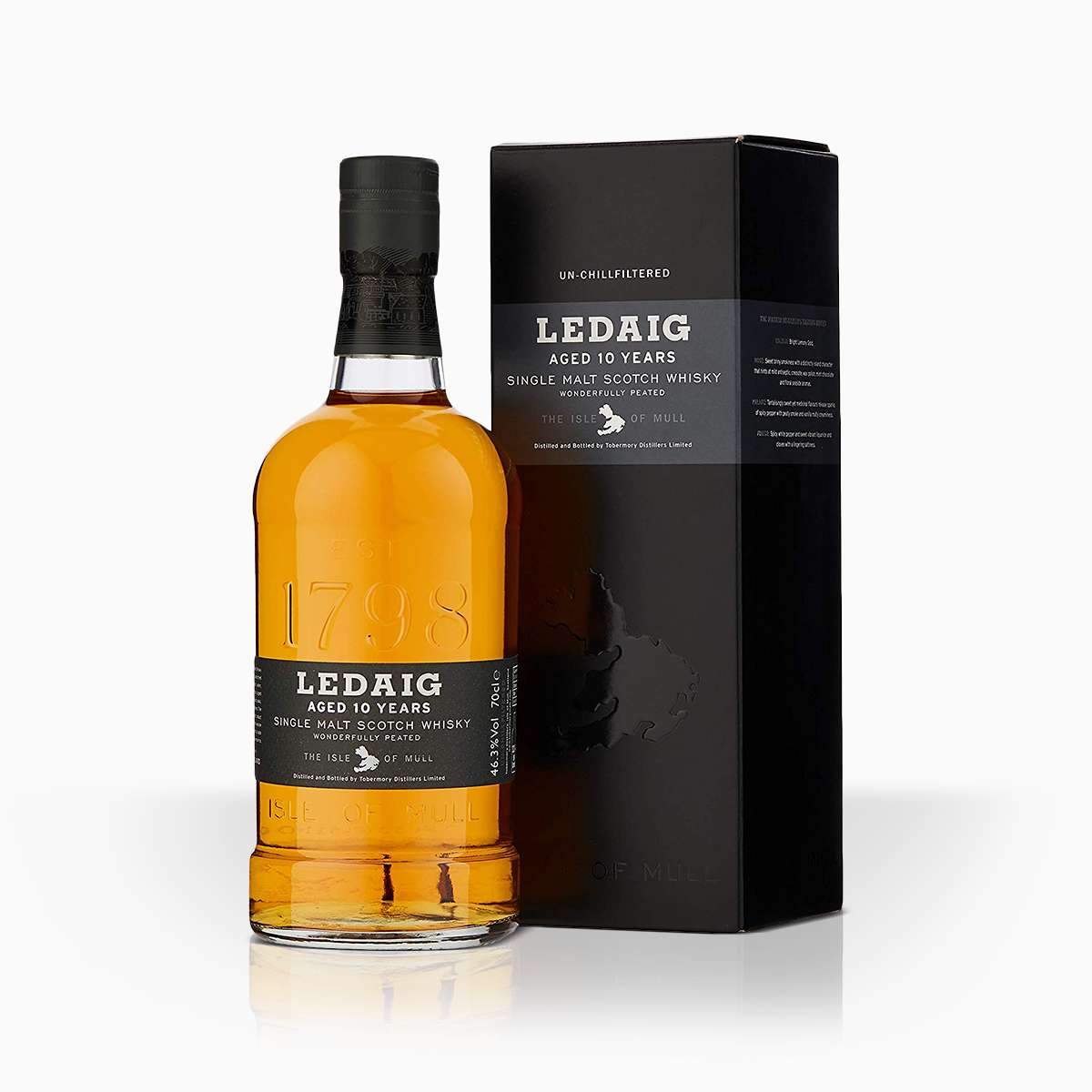Whisky Ledaig 10YO 46,3% 0,7l