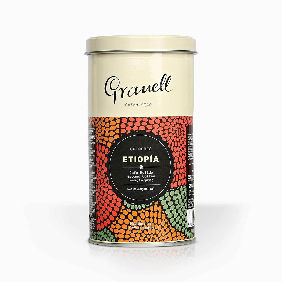 Káva mletá Granell Pure Origin Ethiopia 200g