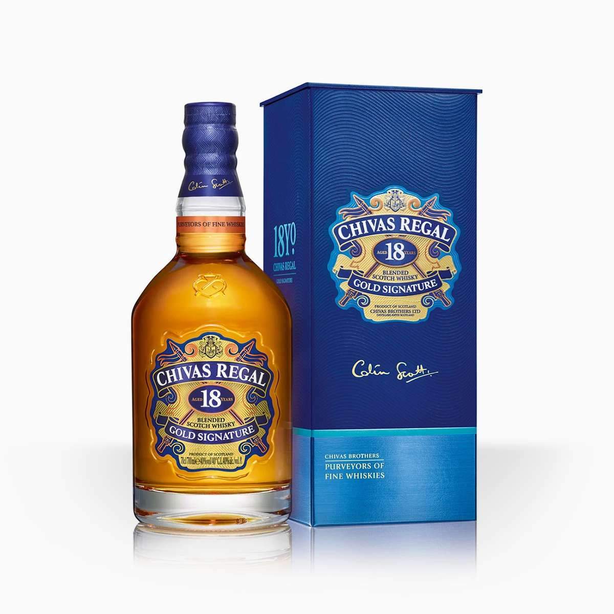 Whisky Chivas Regal 18YO 40% 0,7l