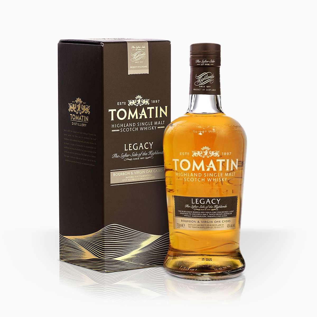 Whisky Tomatin Legacy 43% 0,7l