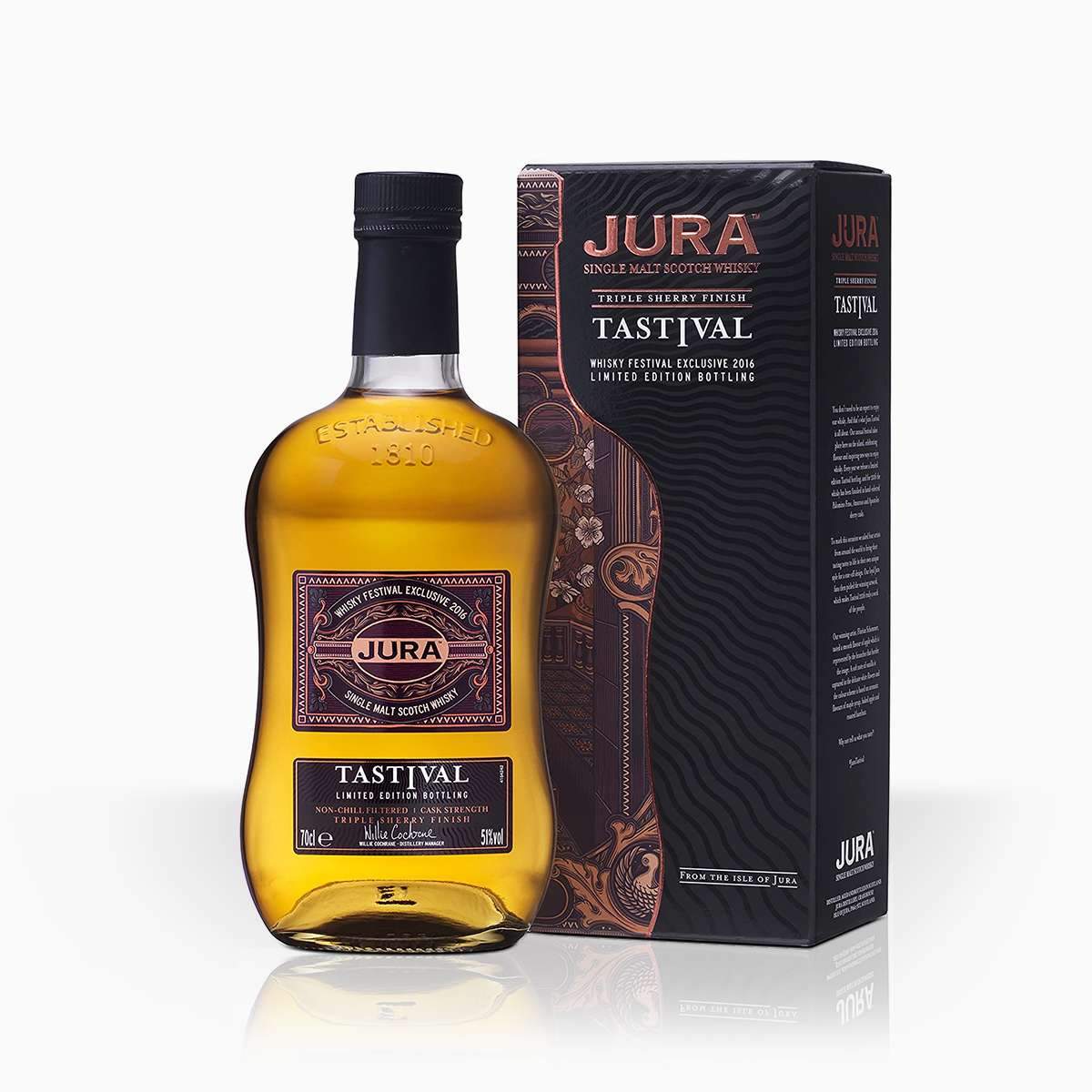 Whisky Isle of Jura Tastival 2016 Triple Sherry Finish 51% 0,7l