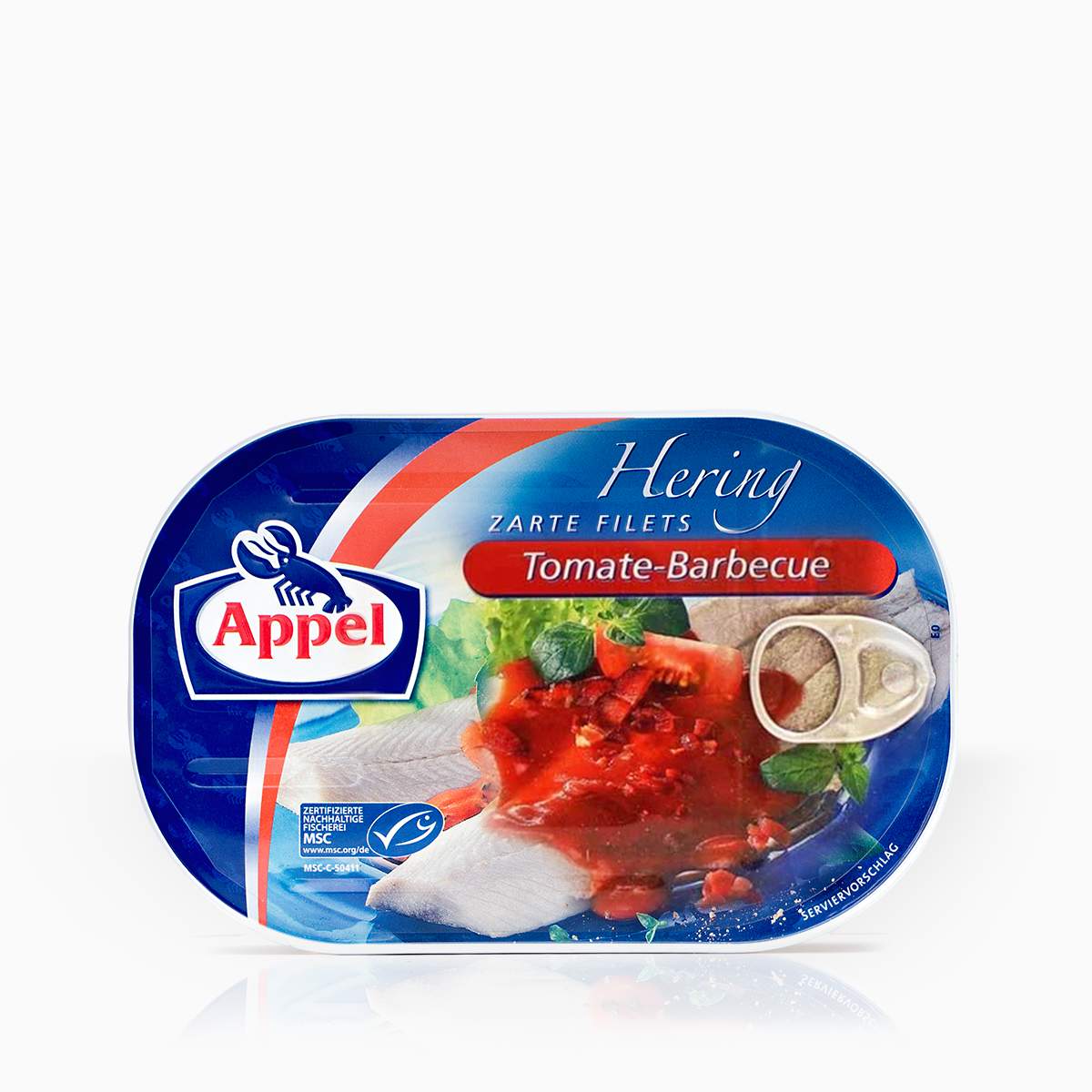 #2408 Appel Herring Filletts with Barbecue Sauce 200g