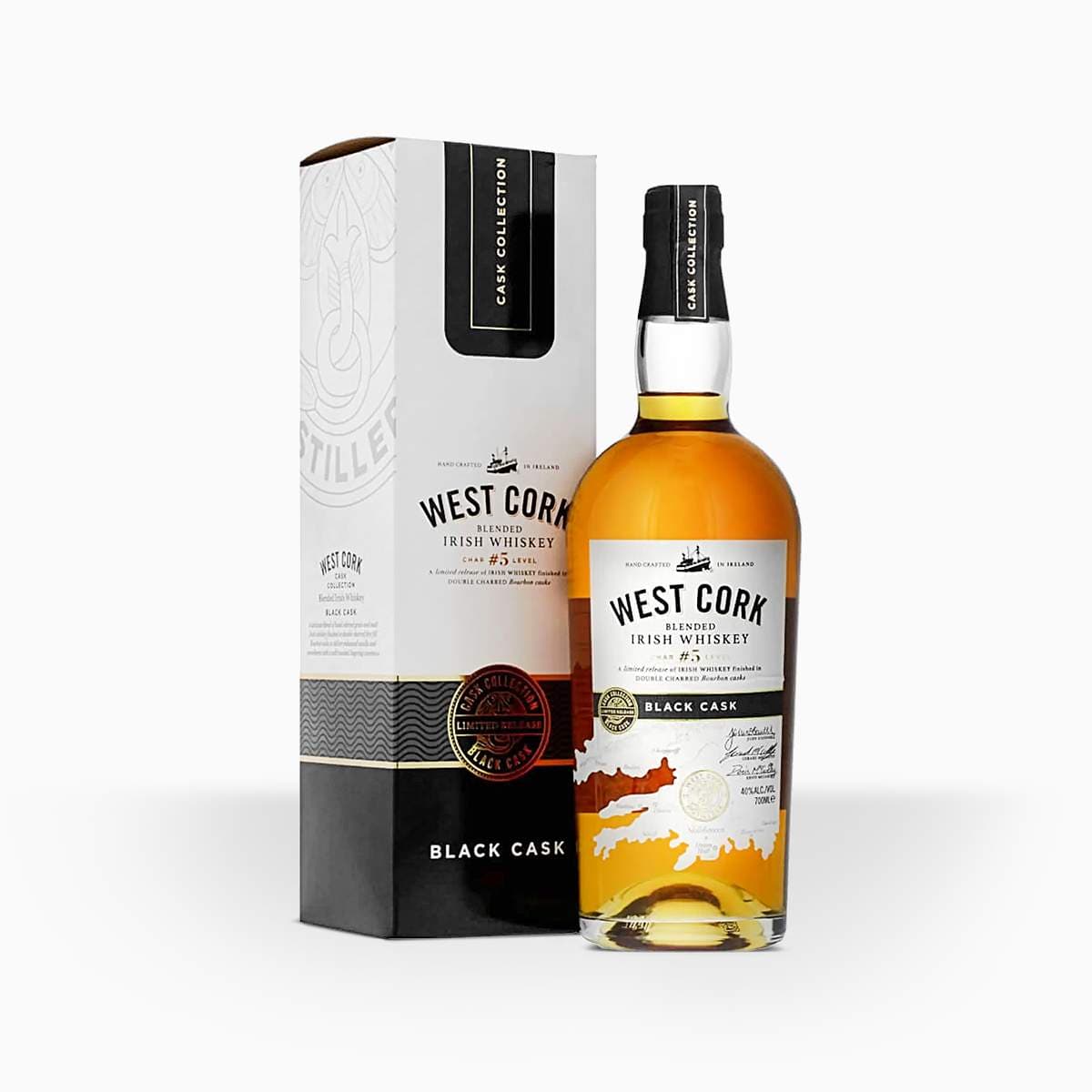 #2474 Whisky West Cork Black Cask 40% 0,7l