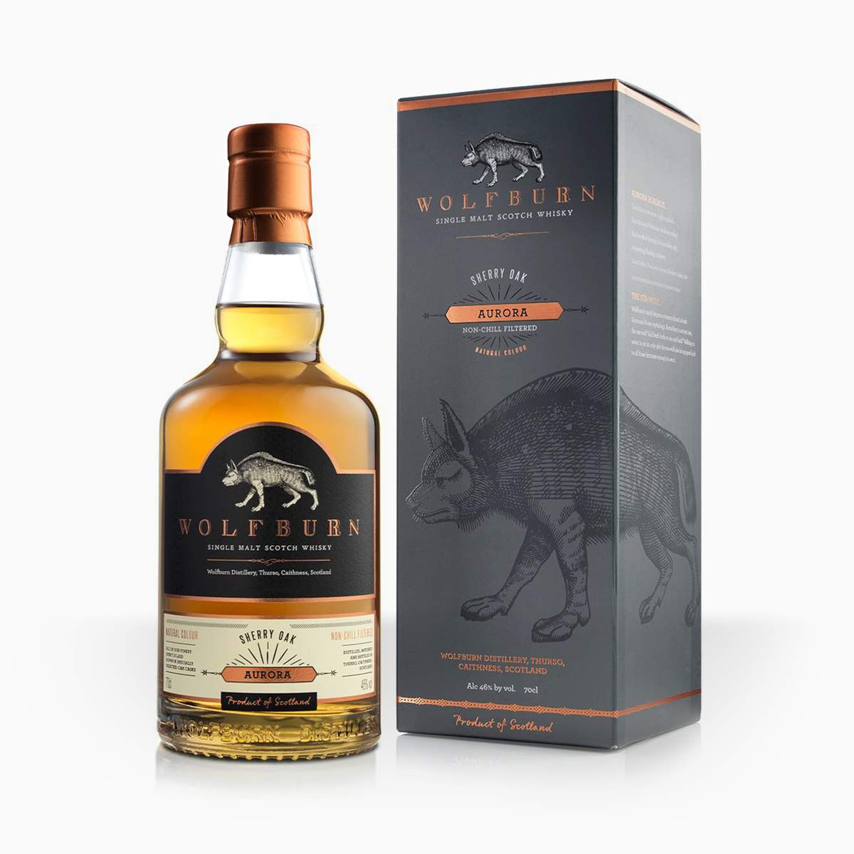 #2482 Whisky Wolfburn Aurora GB 46% 0,7l