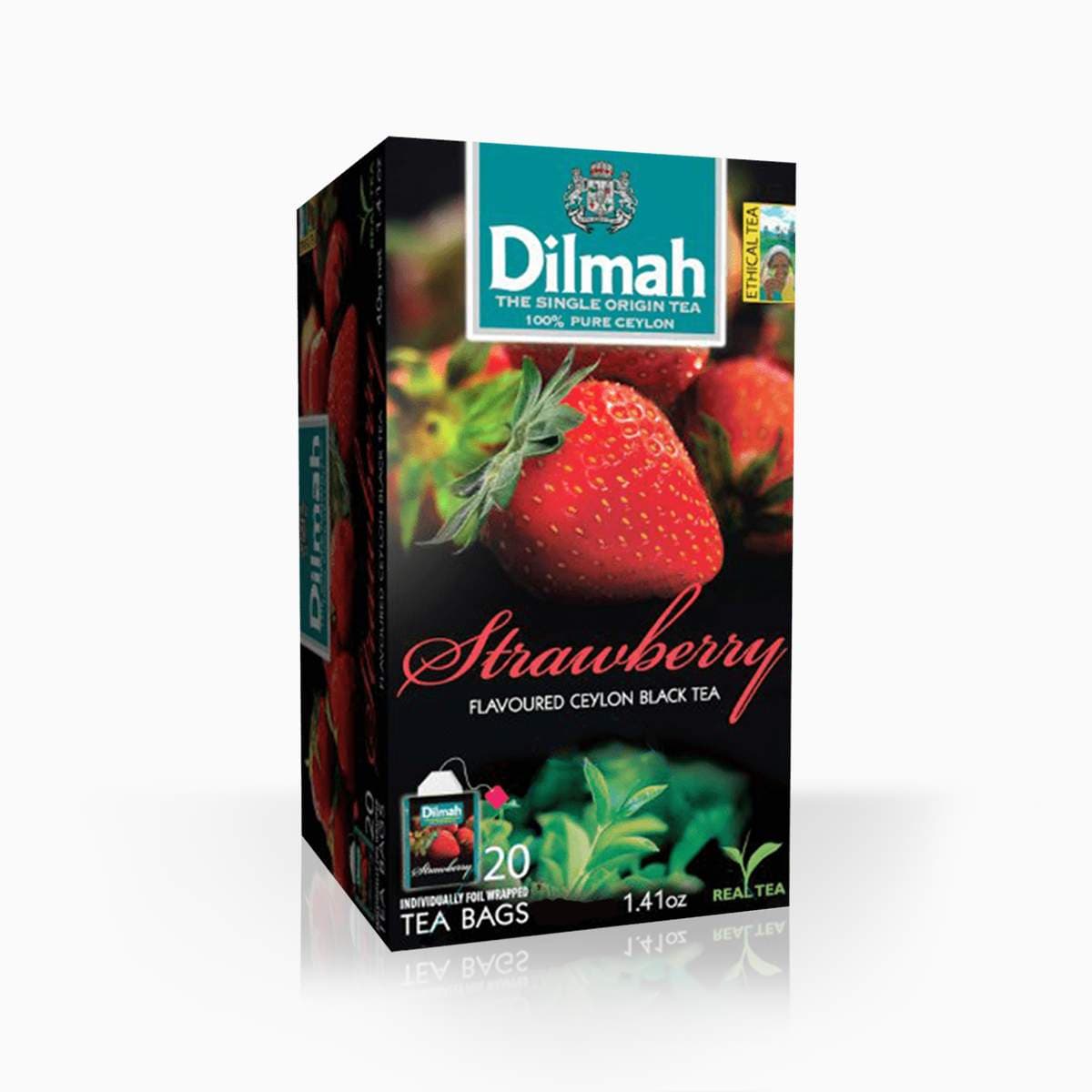 Dilmah Strawberry Green Tea 20x1,5g