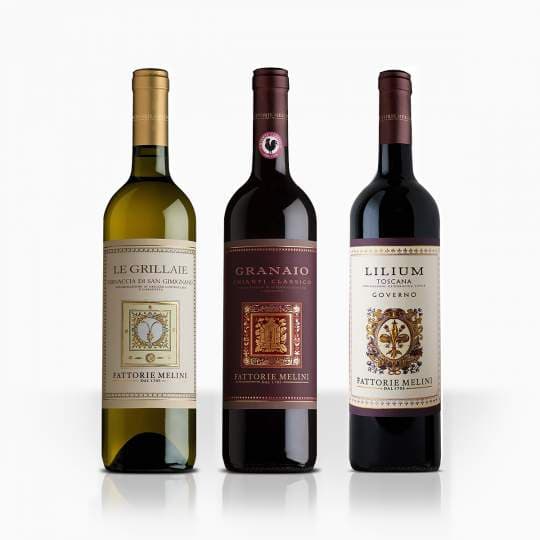 Set of Wines from Toscana