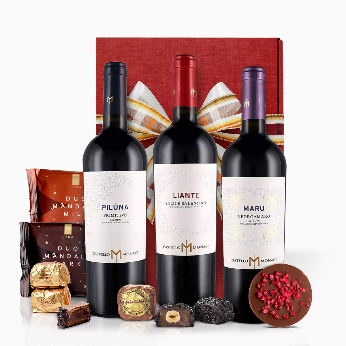 Darčeková krabica „Posedenie pri víne“