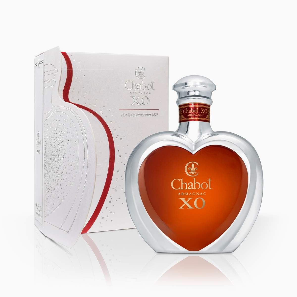 Armagnac Chabot XO Coeur Silver Edition 40% 0,5l