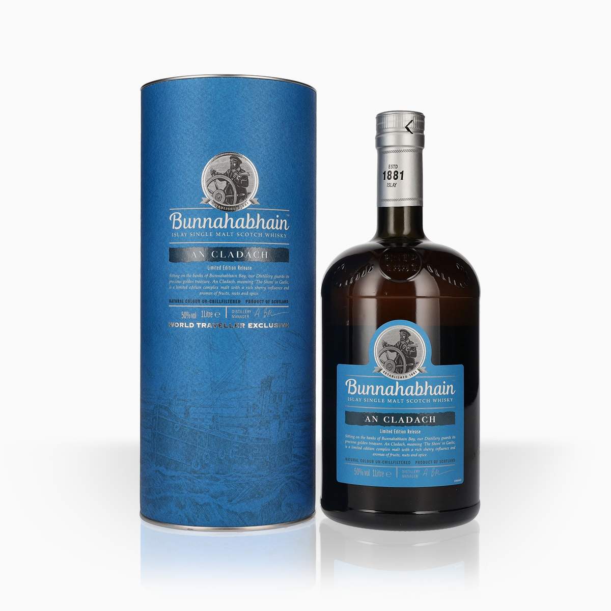 Whisky Bunnahabhain An Cladach 50% 1l