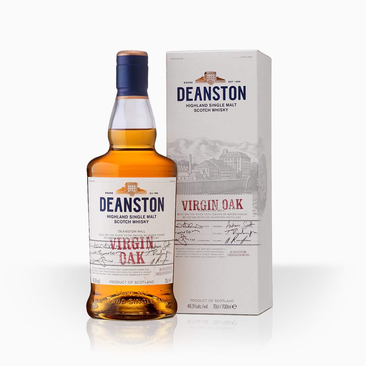 #2852 Whisky Deanston Virgin Oak 46,3% 0,7l