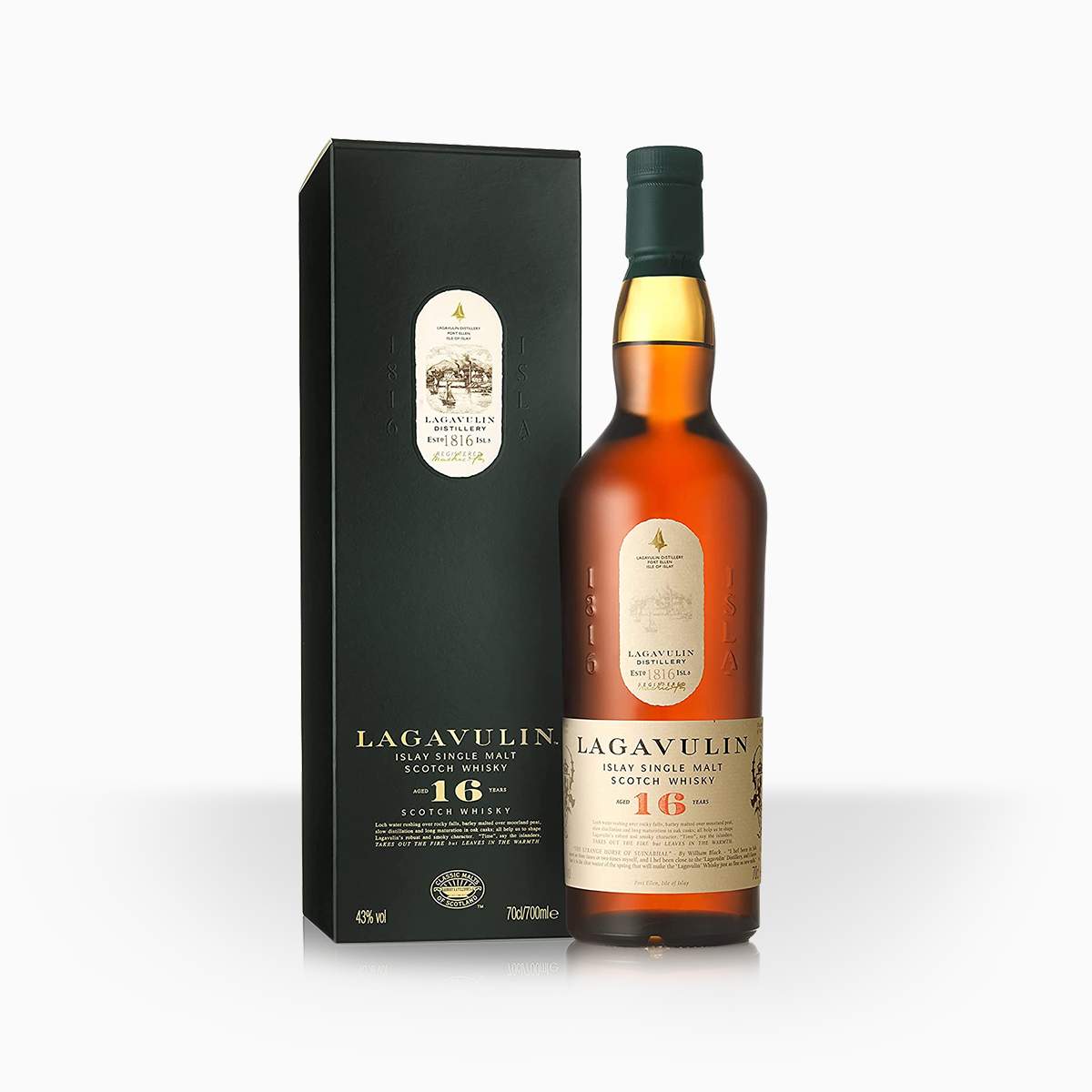 #2850 Whisky Lagavulin 16YO 43% 0,7l