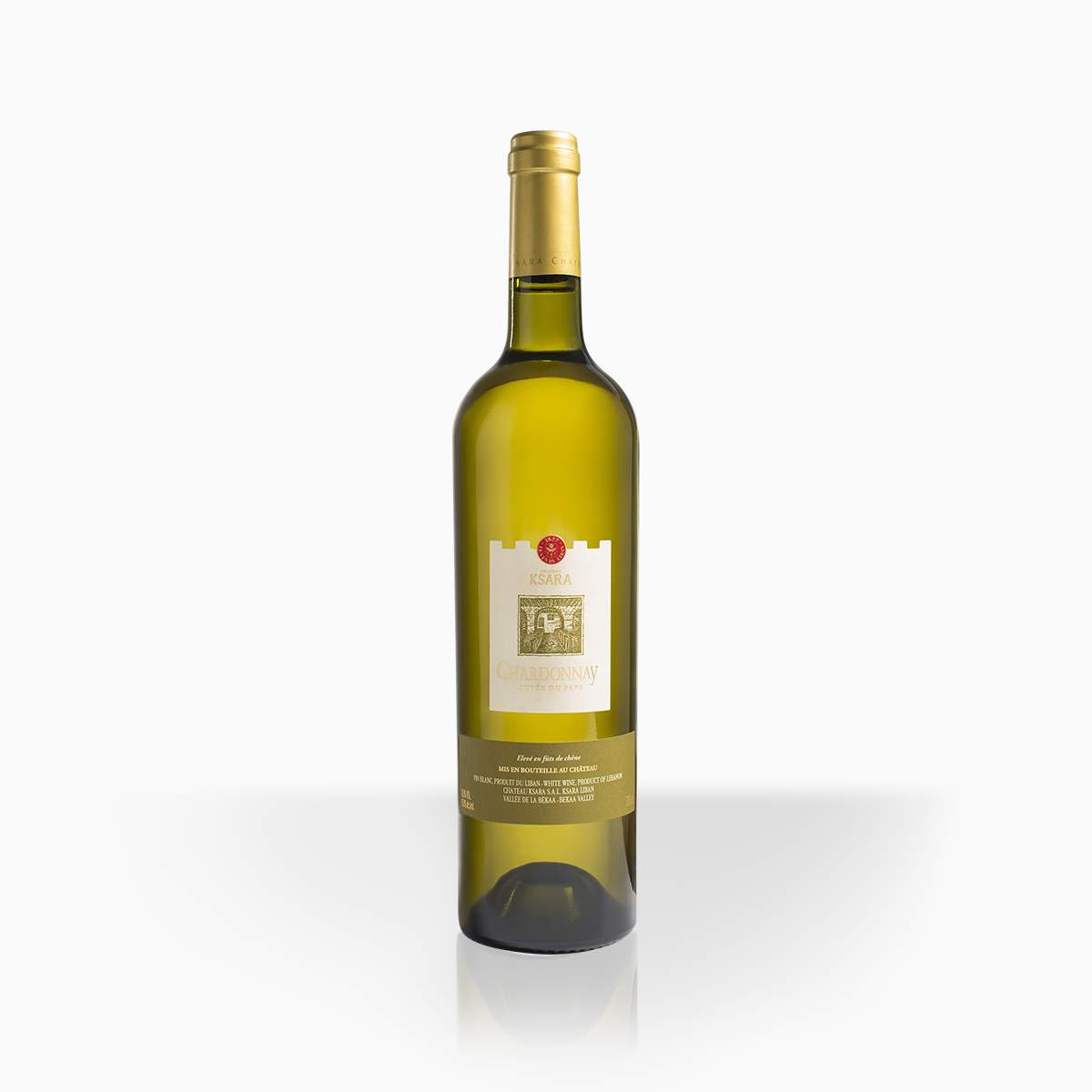 Wine Ksara Chardonnay 2018 0,75l