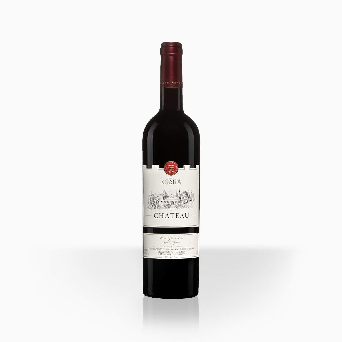 Víno Ksara Chateau 2017 0,75l