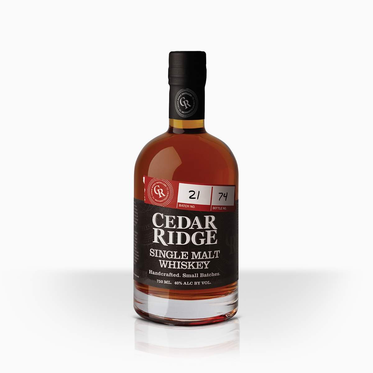 Whisky Cedar Ridge Single Malt 40% 0,7l