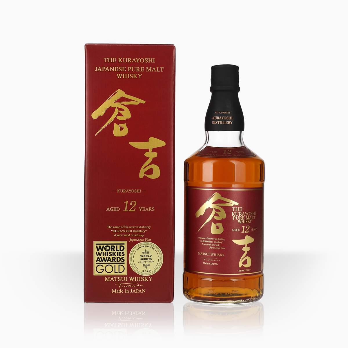 Whisky Kurayoshi 12YO 43% 0,7l