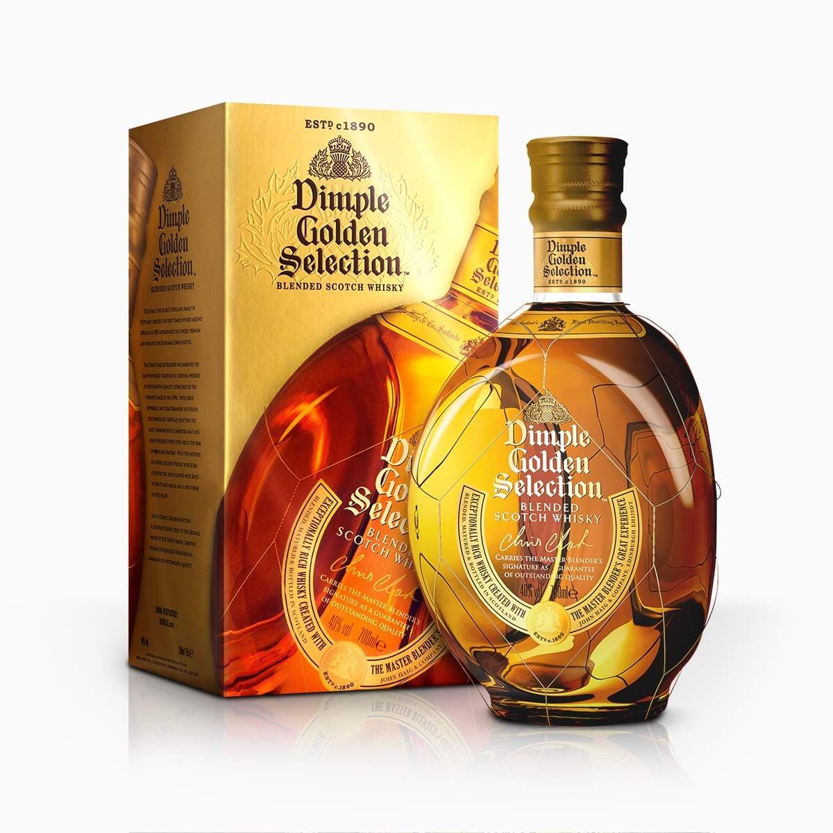 Dimple Golden Selection 40% 0,7l