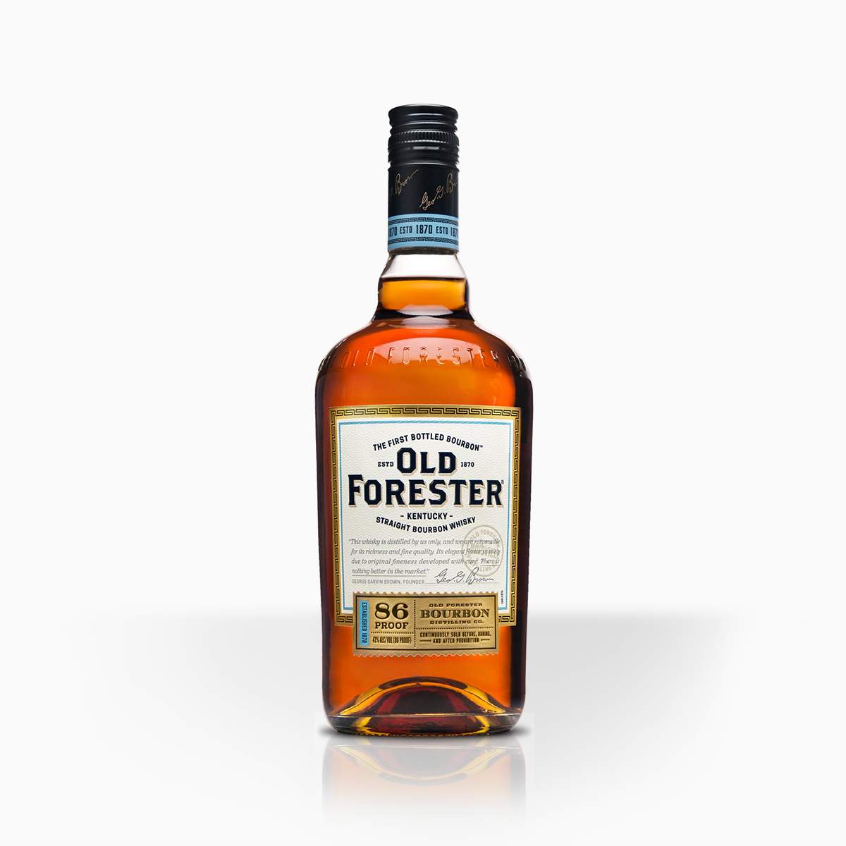 Bourbon Old Forester 43% 0,7l