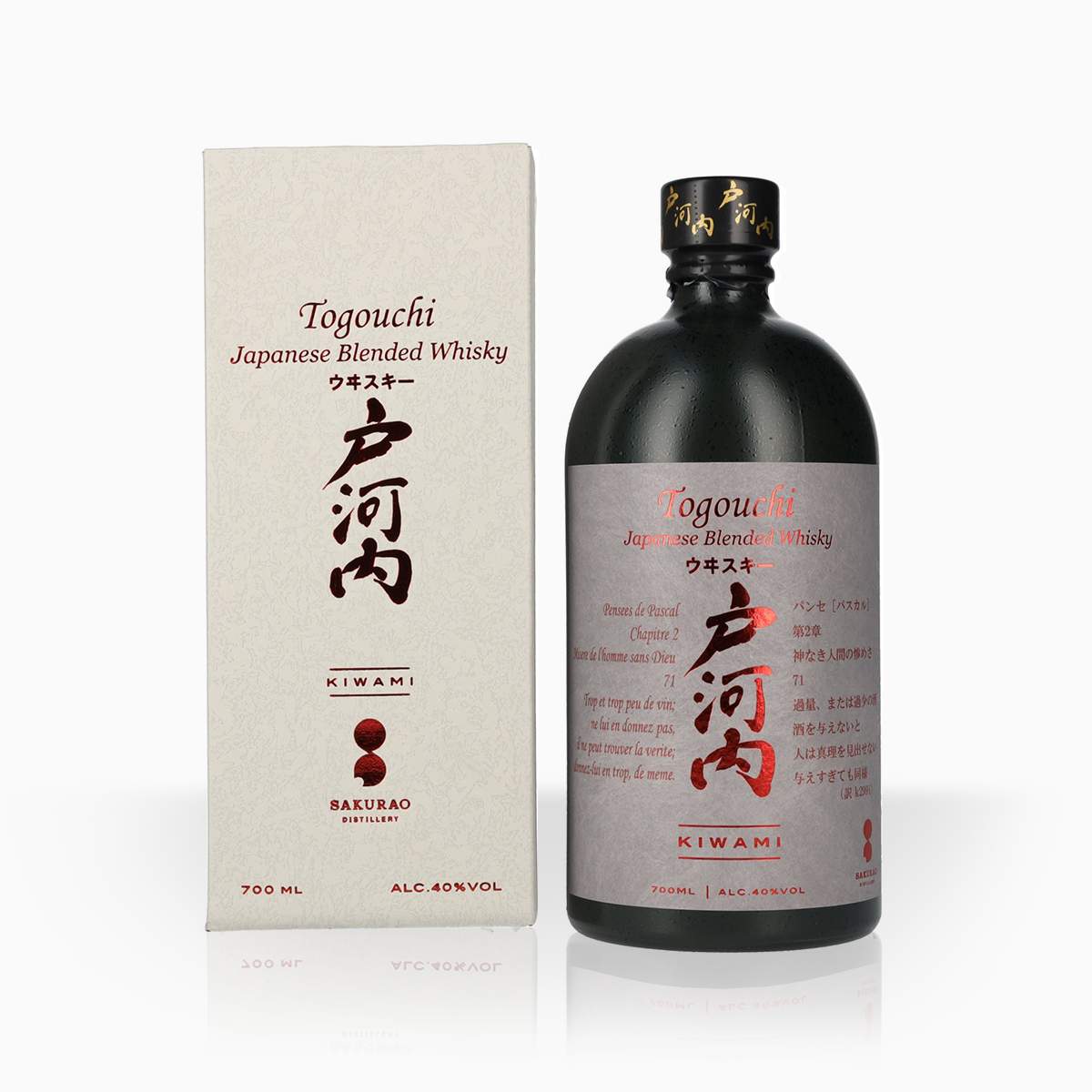 Whisky Togouchi Kiwami 40% 0,7l